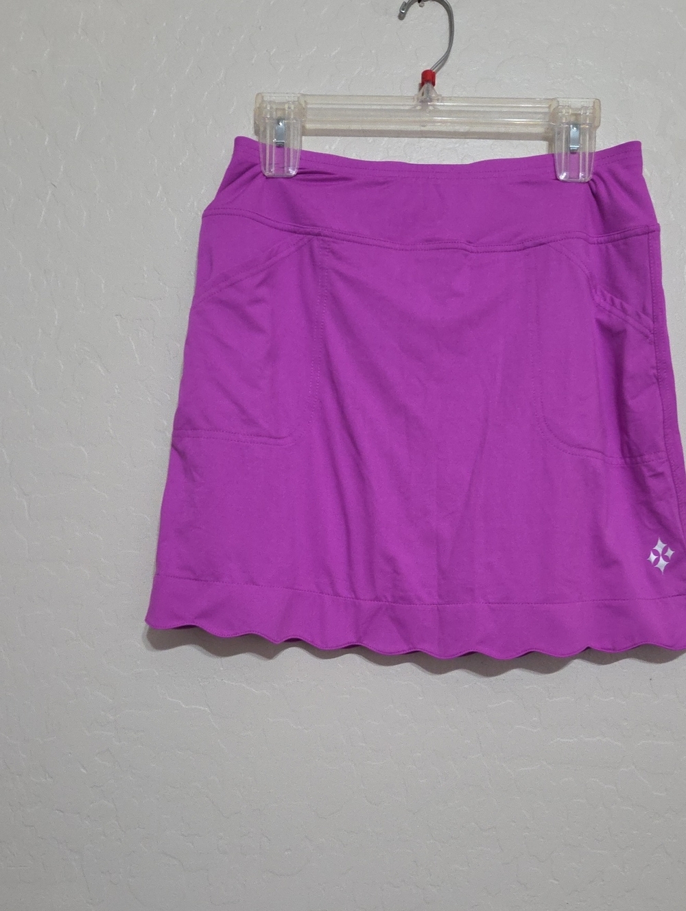 Jofit Purple Mina 17" Scallop Skort